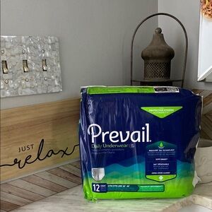 NEW CONDITION=Prevail Daily Underwear XXL (68”-80”)